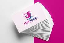 Love Horse Equine Veterinary Services Logo Design Screenshot 4