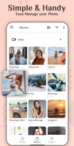 Gallery - Photos Albums and Vault - Android App Te Screenshot 1