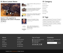 Magazine and News Portal Script Screenshot 3