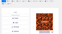 QRGen - Powerful PHP QR Code Generation Script Screenshot 1