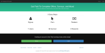 Get Paid To Reward Offer Survey PHP Script Screenshot 3