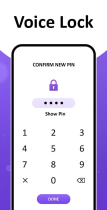 Voice Lock - Pin Pattern - Android Screenshot 4