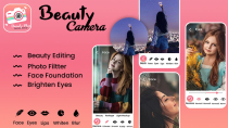 Sweet Beauty Camera Makeup - Android Screenshot 1