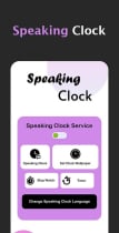 Speaking Clock - Voice Alarm - Android Screenshot 2