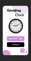 Speaking Clock - Voice Alarm - Android Screenshot 3