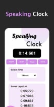 Speaking Clock - Voice Alarm - Android Screenshot 6