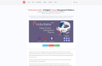 Productaine - AI Digital SaaS Product Management Screenshot 3