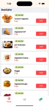 Restaurant Menu QR App -Flutter Application Screenshot 4