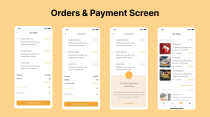 SnackSync Food Service App - Flutter UI Screenshot 4