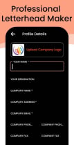 Professional Letterhead Maker - Android Screenshot 3