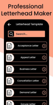 Professional Letterhead Maker - Android Screenshot 5