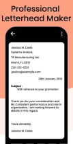 Professional Letterhead Maker - Android Screenshot 7