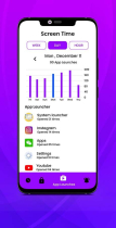 Screen time - Time Tracker - Android App Source Co Screenshot 3