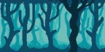 5 Parallax enchanted forest backgrounds - Pixel Ar Screenshot 4