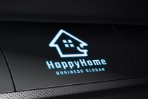 Happy Home Real Estate Logo Screenshot 1