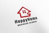 Happy Home Real Estate Logo Screenshot 3