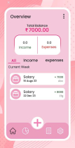 Expenses Money Manager - Android App Screenshot 2