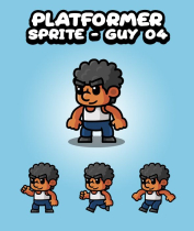 Platformer Guy Sprites Pack Screenshot 4