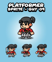 Platformer Guy Sprites Pack Screenshot 9