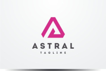 Astral - Abstract Letter A logo Screenshot 1