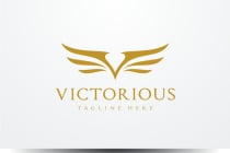 Victorious - Letter V logo design Screenshot 1