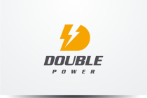 Double power - Letter D logo design Screenshot 1