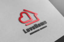 Love Home Real Estate Logo Screenshot 3