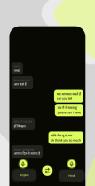 Voice AndText Translater - Android App Screenshot 1