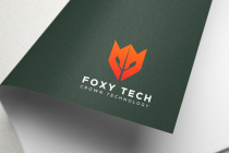 Fox crown technology logo design Screenshot 2