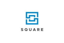 Abstract Square Letter S Logo Screenshot 2