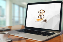 Baker Chef Cooking Lab Logo Design Screenshot 4