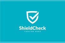 Shield Check Logo Template Screenshot 2