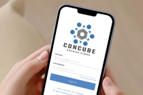 Connect and Share Cube Logo Screenshot 2