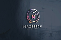 Maze Tech Letter M Logo Screenshot 1