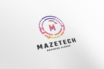 Maze Tech Letter M Logo Screenshot 7