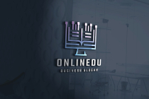 Online Education System Logo Screenshot 1