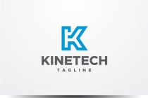 Kinetech - Letter K Logo Template Screenshot 1