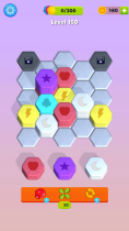 Hexa Sort Puzzle Unity Screenshot 1