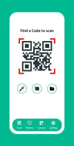 QR Scanner QR Generator - Android Template Screenshot 2