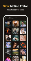 Slow Motion Editor - Android Template Screenshot 2