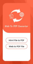 Web to PDF Converter - Android App Template Screenshot 2