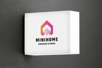 Mini Home Real Estate Logo Screenshot 1