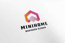 Mini Home Real Estate Logo Screenshot 2