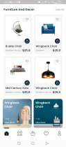 Furniture - Flutter UI Kit Screenshot 2