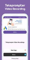 Teleprompter for Video - Android App Screenshot 2