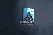 Mountain Tech Letter M Logo Screenshot 1