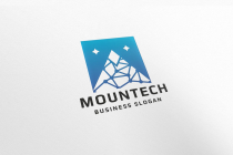 Mountain Tech Letter M Logo Screenshot 5