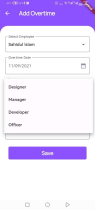 HRM GO Employee Flutter UI Kit Screenshot 8