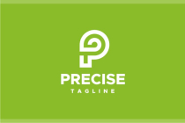 Precise - Letter P Logo Template Screenshot 2