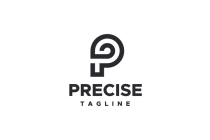 Precise - Letter P Logo Template Screenshot 3